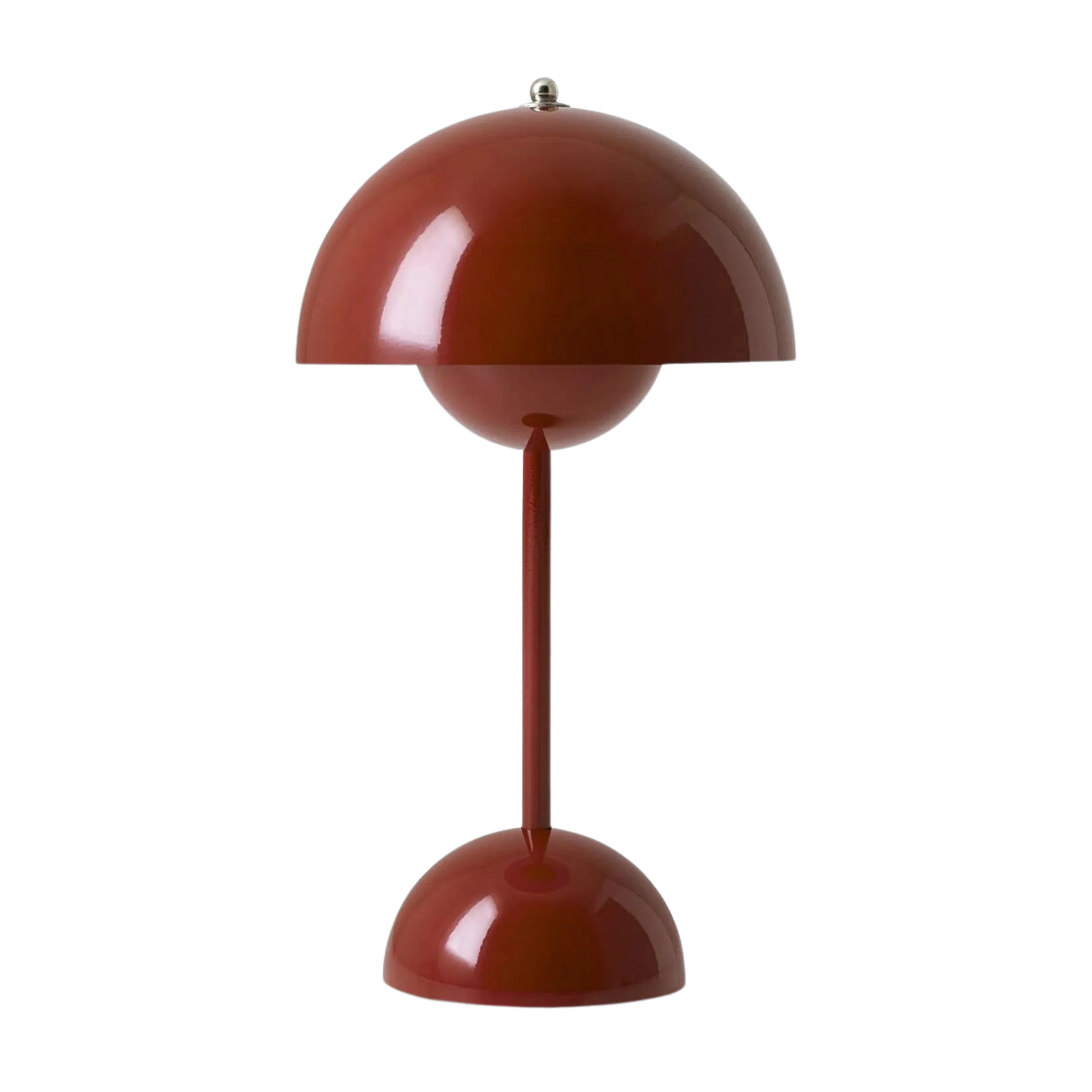 Lampe vintage champignon rouge