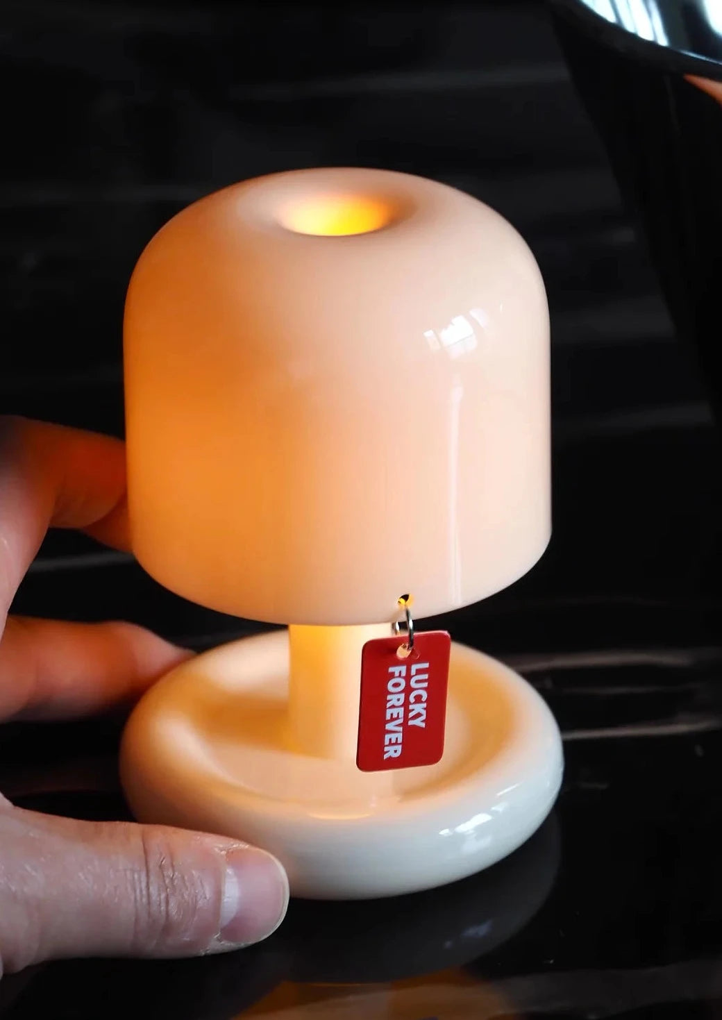 Petite lampe champignon